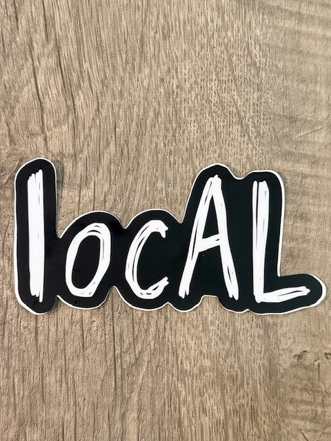 Decal - locAL - White