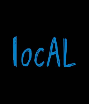 Blue locAL Boat Flag