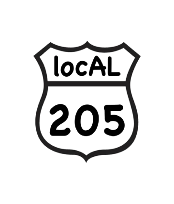 Decal - Alabama 205 LocAL
