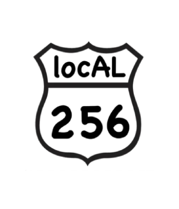 Decal - Alabama 256 LocAL