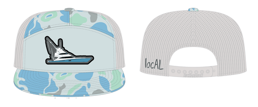 Salt Water Ice Grey Hat