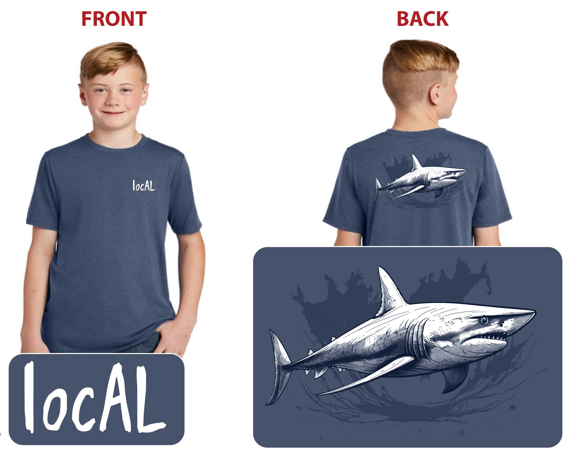 American Local Mako Shark T-Shirt