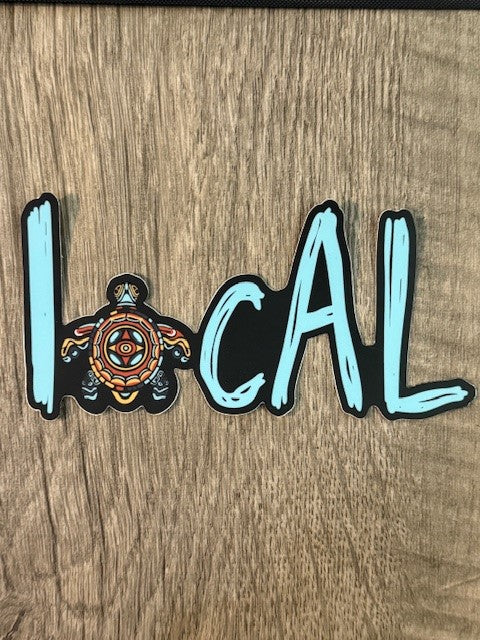 Decal - locAL Turtle Logo