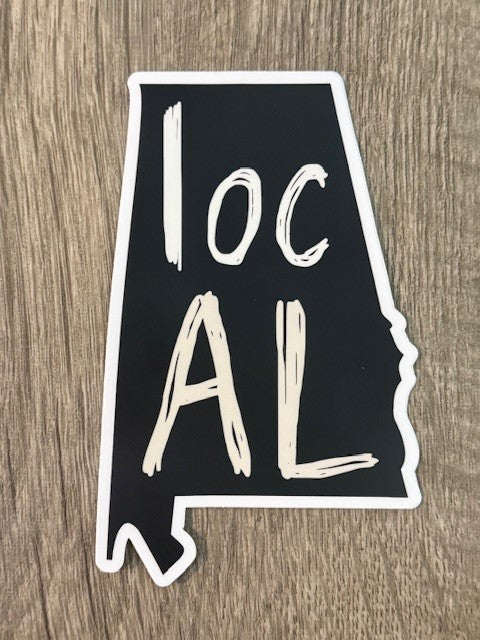 Al.com Sticker Sample Decal - locAL Alabama State – American locAL