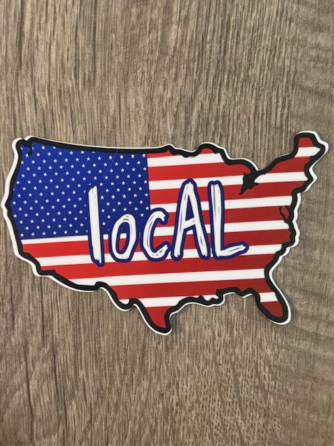 Decal - locAL USA